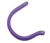 Sportbügelenden klein "F & W" Bohrung Ø 1,35 mm Lila 1 Paar
