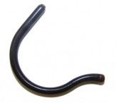 Sportbügelenden klein Bohrung Ø 1,35 mm Braun 5 Paar