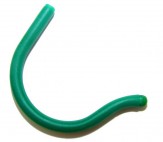 Sportbügelenden klein Bohrung Ø 1,35 mm Grün 5 Paar