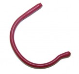 Sportbügelenden groß extraweich Bohrung Ø 1,35 mm Bordeaux 1 Paar