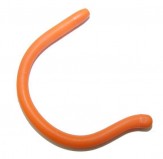 Sportbügelenden klein "F & W" Bohrung Ø 1,35 mm Orange 1 Paar