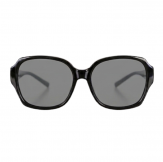 Überbrille "Trend" groß Schwarz Grau