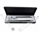 GEBRAUCHT (407) Prismenleisten Set horizontal & vertikal 2-teilig inkl. Etui