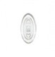 "High Quality" Seitenstege Silikon Oval 9 mm