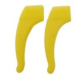 Silikonfassungshalter Erwachsene 1 Paar Gelb