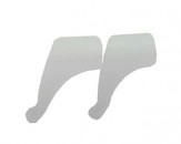 Silikonfassungshalter Kinder 1 Paar Farblos