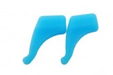 Silikonfassungshalter Kinder 1 Paar Hellblau
